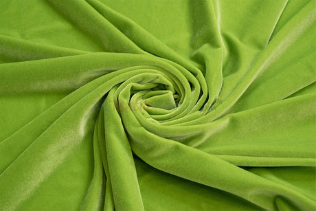 Soft and Plush Stretch Velvet Fabric | Stretch Velvet Spandex | 58" Wide | Spandex Velour for Apparel, Costume, Cosplay, Drapes |