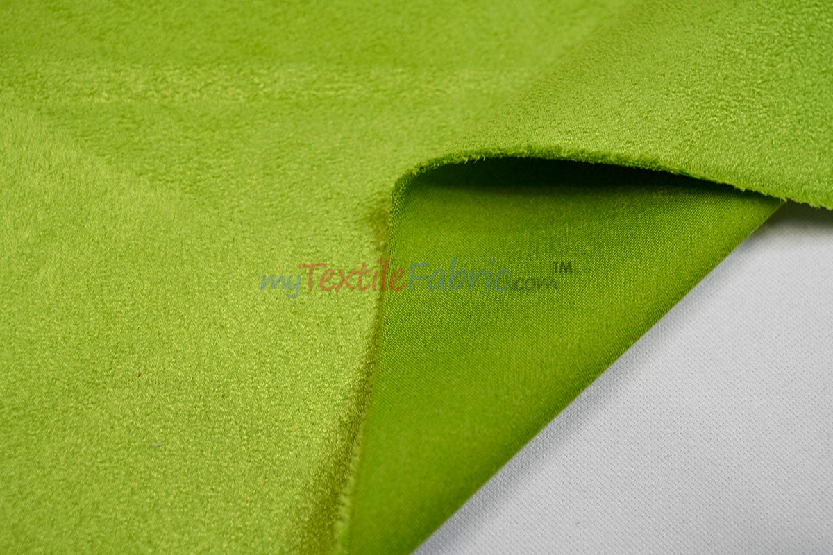 Suede Fabric | Microsuede | 40 Colors | 60" Wide | Faux Suede | Upholstery Weight, Tablecloth, Bags, Pouches, Cosplay, Costume | Continuous Yards |