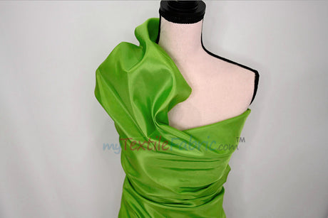 Stretch Taffeta Fabric | 60" Wide | Multiple Solid Colors | Continuous Yards | Costumes, Apparel, Cosplay, Designs | MTF Quality |