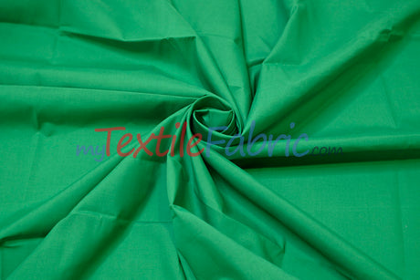 Polyester Cotton Broadcloth Fabric | 60" Wide | Solid Colors | Continuous Yards and by Bolt