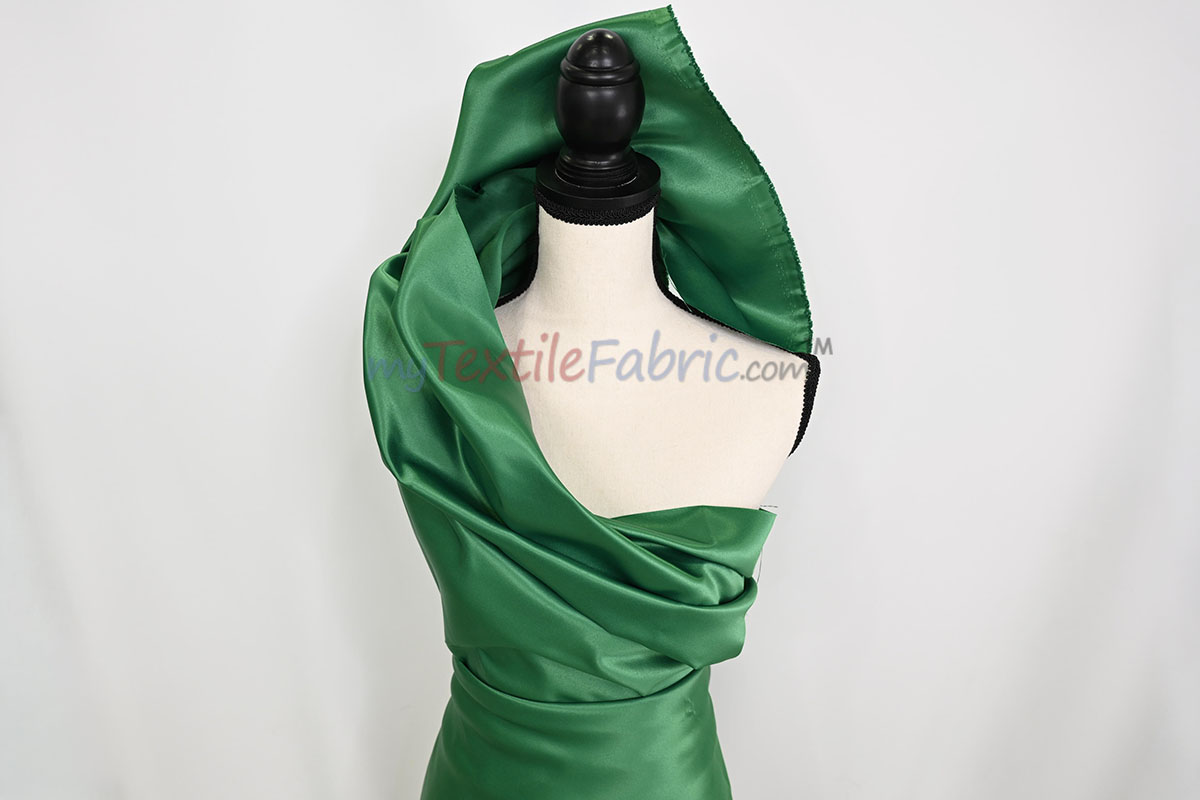 Lamour Satin Fabric | Polyester Matte Satin | Peau De Soie | 60" Wide | Wedding Dress, Tablecloth, Multiple Colors