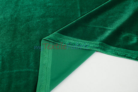 Soft and Plush Stretch Velvet Fabric | Stretch Velvet Spandex | 58" Wide | Spandex Velour for Apparel, Costume, Cosplay, Drapes |