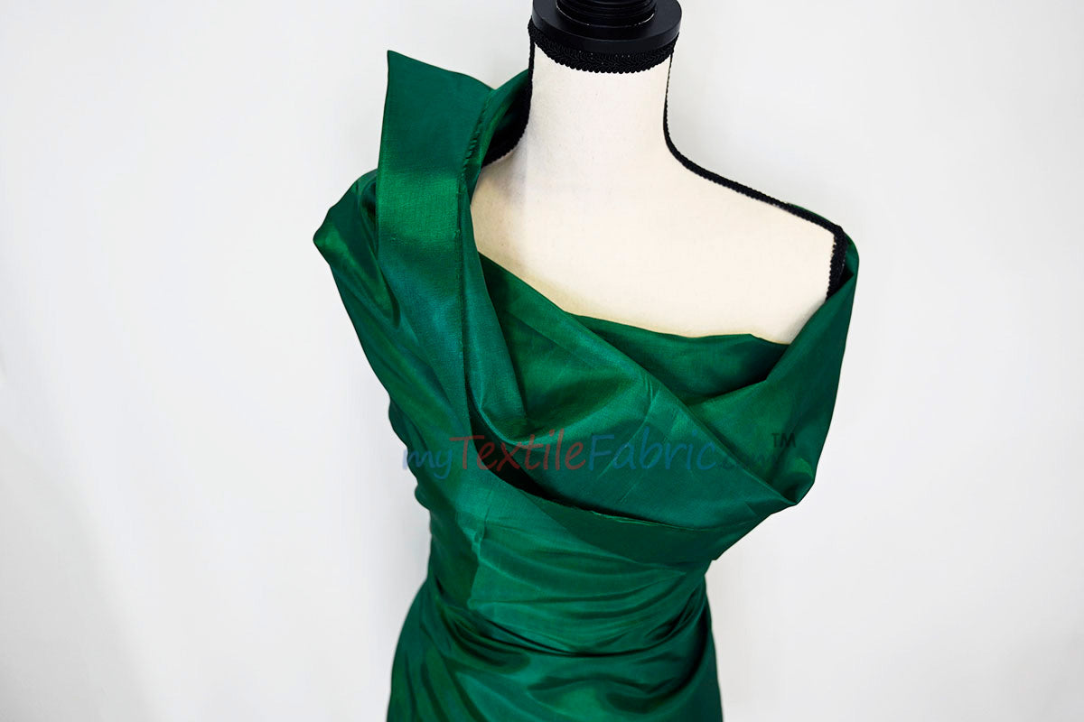 Taffeta Fabric | Two Tone Taffeta Fabric | Non Stretch Taffeta | 60" Wide | Multiple Solid Colors