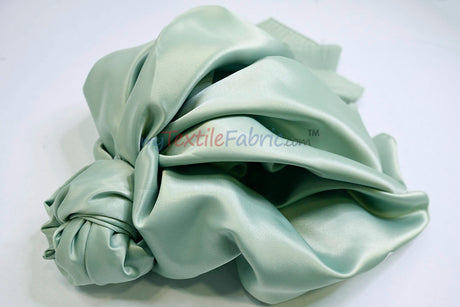Lamour Satin Fabric | Polyester Matte Satin | Peau De Soie | 60" Wide | Wedding Dress, Tablecloth, Multiple Colors