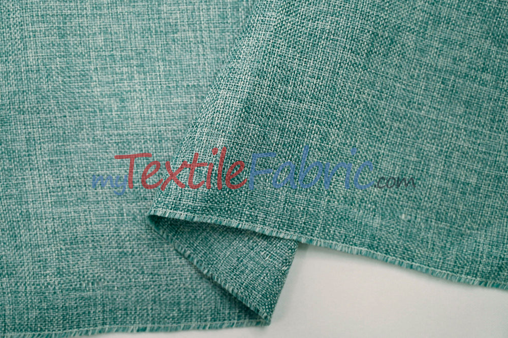 Vintage Linen Fabric | Imitation Burlap Fabric | 60" Wide | Faux Burlap | Vintage Rustic Natural Look Burlap | Washable Burlap Fabric for Decor |