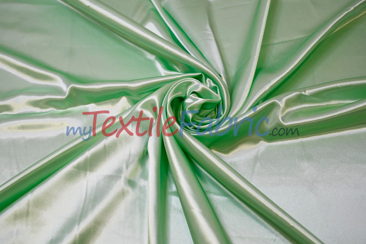 Charmeuse Satin Fabric | Silky Soft Satin | 60" Wide | Continuous Yards | Multiple Colors |