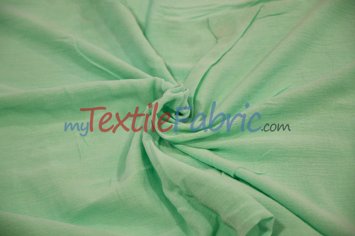 100% Cotton Gauze Fabric | Soft Lightweight Cotton Muslin | 48" Wide | Bolt Pricing | Multiple Colors