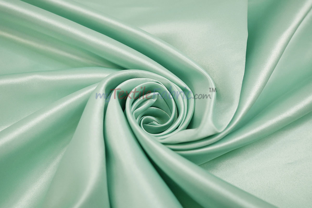 Lamour Satin Fabric | Polyester Matte Satin | Peau De Soie | 60" Wide | Wedding Dress, Tablecloth, Multiple Colors