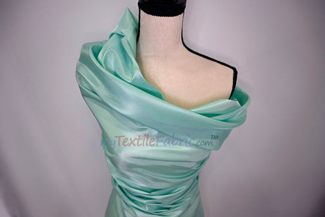 Stretch Taffeta Fabric | 60" Wide | Multiple Solid Colors | Continuous Yards | Costumes, Apparel, Cosplay, Designs | MTF Quality |