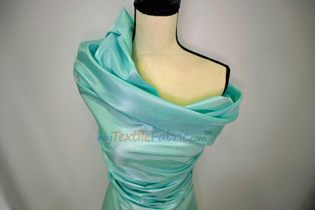 Stretch Taffeta Fabric | 60" Wide | Multiple Solid Colors | Continuous Yards | Costumes, Apparel, Cosplay, Designs | MTF Quality |