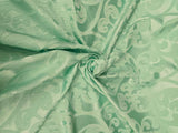 Victorian Damask Jacquard Fabric | Victorian Damask Brocade | 60" Wide | Drapery, Curtains, Tablecloth, Costume | Multiple Colors |