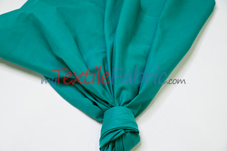 Polyester Cotton Broadcloth Fabric | 60" Wide | Solid Colors | Continuous Yards and by Bolt