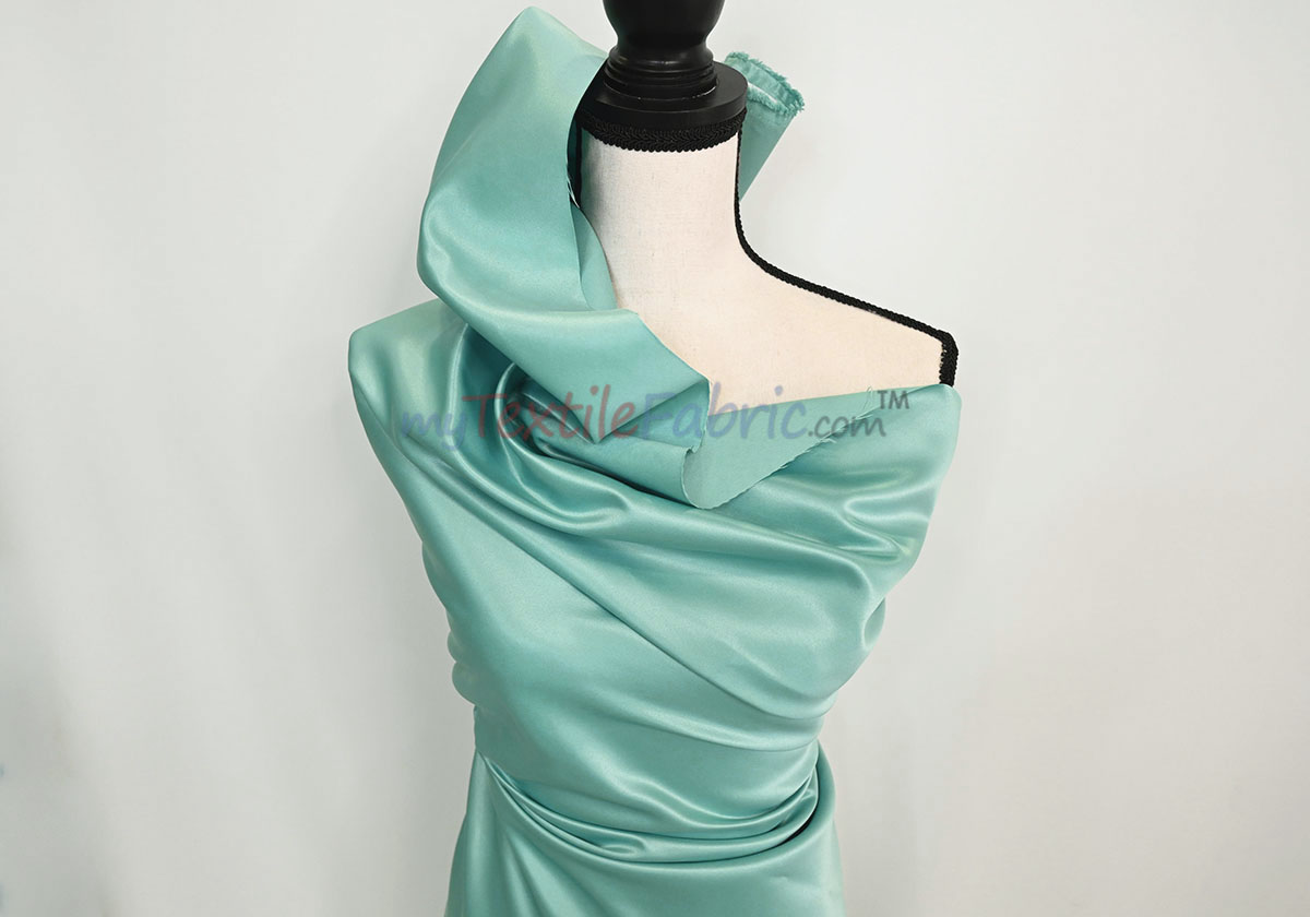 Lamour Satin Fabric | Polyester Matte Satin | Peau De Soie | 60" Wide | Wedding Dress, Tablecloth, Multiple Colors
