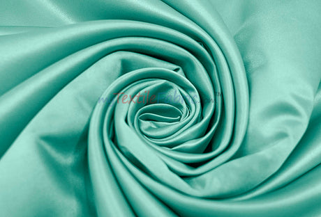 Lamour Satin Fabric | Polyester Matte Satin | Peau De Soie | 60" Wide | Wedding Dress, Tablecloth, Multiple Colors