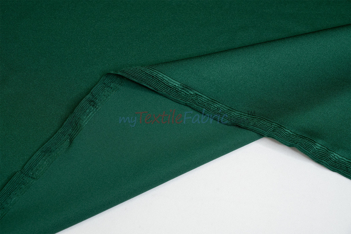 Nylon Spandex 4 Way Stretch Fabric | 60" Width | Great for Swimwear, Dancewear, Waterproof, Tablecloths, Chair Covers | Multiple Colors |