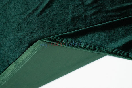 Soft and Plush Stretch Velvet Fabric | Stretch Velvet Spandex | 58" Wide | Spandex Velour for Apparel, Costume, Cosplay, Drapes |