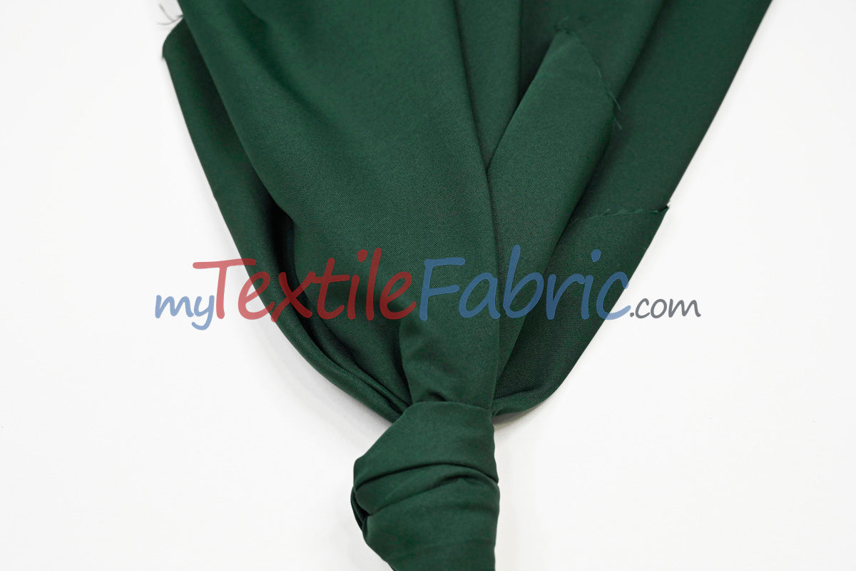 Extra Wide Polyester Fabric | 124" Wide Polyester Fabric | 124" Polypoplin for Tablecloths, Drapery, and Curtains |