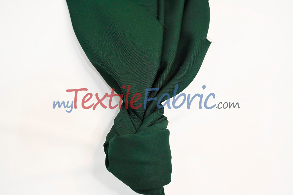 Polyester Gabardine Fabric | Polyester Suiting Fabric | 58" Wide | Multiple Colors | Polyester Twill Fabric |