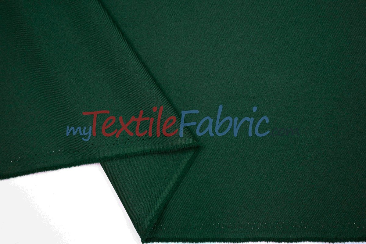 Polyester Gabardine Fabric | Polyester Suiting Fabric | 58" Wide | Multiple Colors | Polyester Twill Fabric |