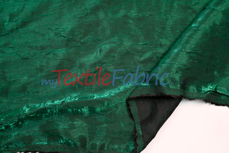 Iridescent Crush Shimmer Fabric | Iridescent Fabric | 54" Wide | Multiple Colors | Yards & Bolts