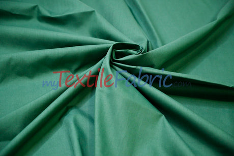 Polyester Cotton Broadcloth Fabric | 60" Wide | Solid Colors | Continuous Yards and by Bolt