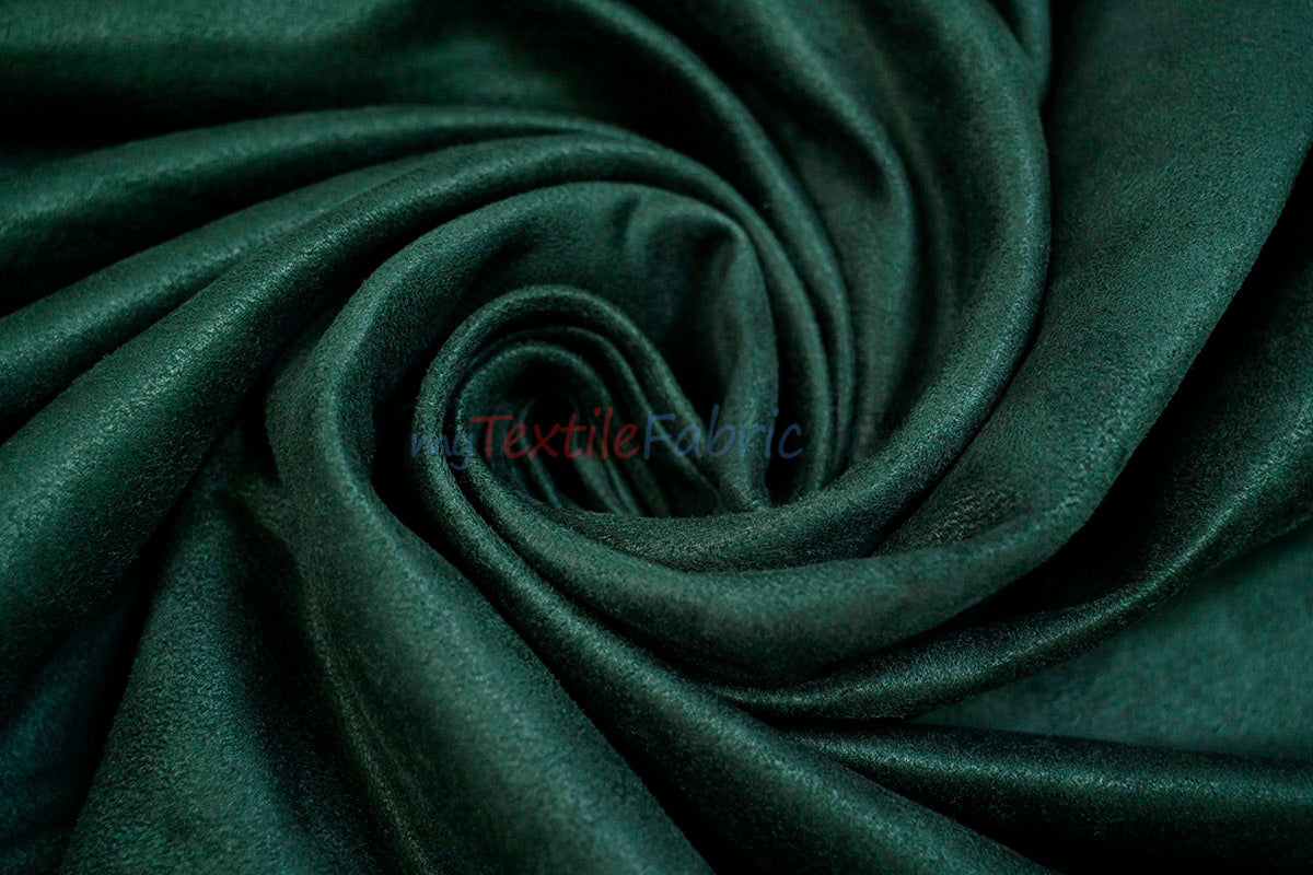 Suede Fabric | Microsuede | 40 Colors | 60" Wide | Faux Suede | Upholstery Weight, Tablecloth, Bags, Pouches, Cosplay, Costume | Continuous Yards |