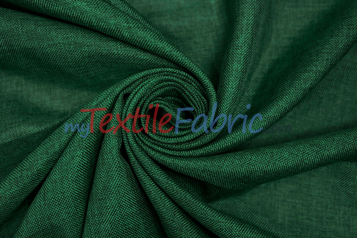 Vintage Linen Fabric | Imitation Burlap Fabric | 60" Wide | Faux Burlap | Vintage Rustic Natural Look Burlap | Washable Burlap Fabric for Decor |