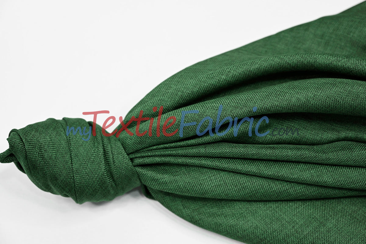 Vintage Linen Fabric | Imitation Burlap Fabric | 60" Wide | Faux Burlap | Vintage Rustic Natural Look Burlap | Washable Burlap Fabric for Decor |