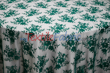 Chantilly Lace Fabric | 52” Wide | Elegant Floral Lace for Bridal & Formalwear