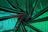 Metallic Stretch Slinky Fabric by the Yard | 58” Wide | 2 Way Stretch | Multiple Colors