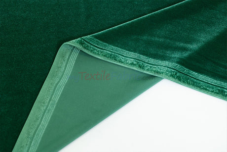 Soft and Plush Stretch Velvet Fabric | Stretch Velvet Spandex | 58" Wide | Spandex Velour for Apparel, Costume, Cosplay, Drapes |