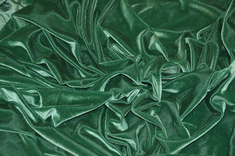 0733 EMERALD STRETCH VELVET