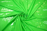 Shiny Stretch Patent Vinyl Fabric | 94% Polyester, 6% Spandex | 55" Wide | Glossy & Flexible Material for Fashion and Crafts