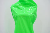 Shiny Stretch Patent Vinyl Fabric | 94% Polyester, 6% Spandex | 55" Wide | Glossy & Flexible Material for Fashion and Crafts