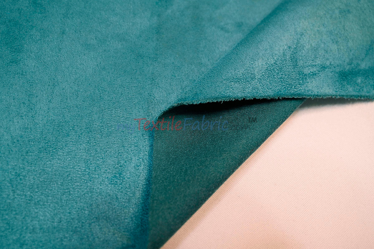 Suede Fabric | Microsuede | 40 Colors | 60" Wide | Faux Suede | Upholstery Weight, Tablecloth, Bags, Pouches, Cosplay, Costume | Continuous Yards |