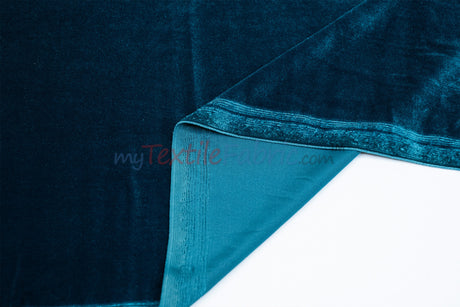 Soft and Plush Stretch Velvet Fabric | Stretch Velvet Spandex | 58" Wide | Spandex Velour for Apparel, Costume, Cosplay, Drapes |