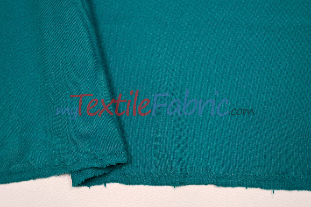 60" Wide Polyester Fabric Yards and Bolts | Visa Polyester Poplin Fabric | Basic Polyester for Tablecloths, Drapery, and Curtains