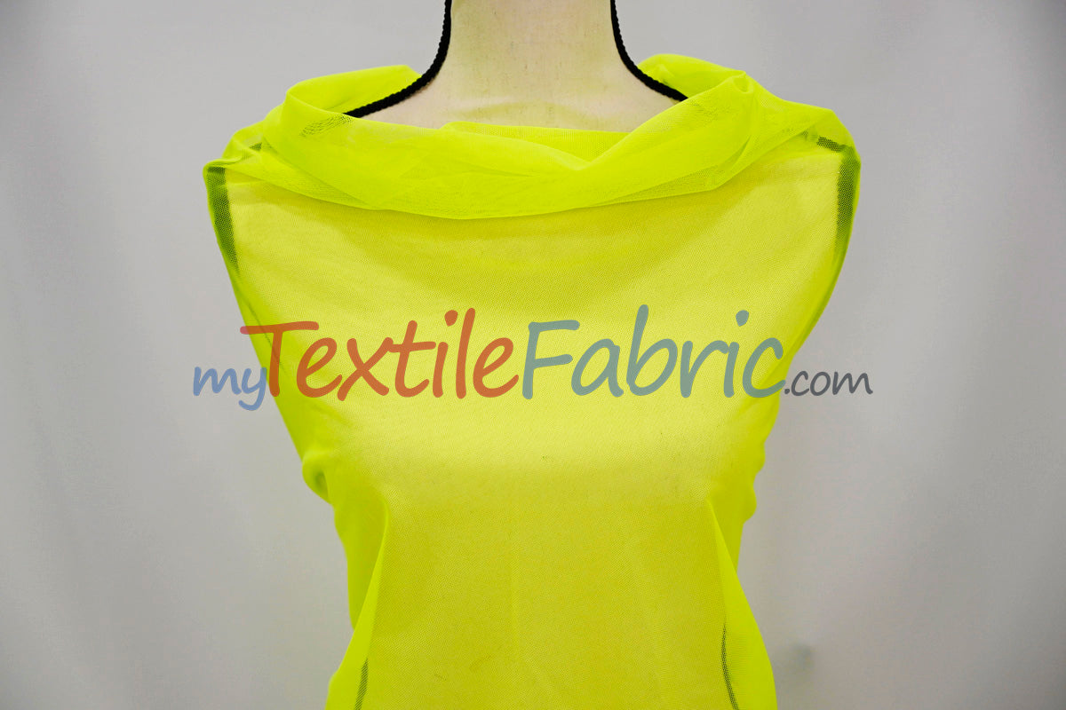 Super Soft Power Mesh Spandex | 20% Spandex | 60" Wide | 4 Way Stretch | Multiple Colors |