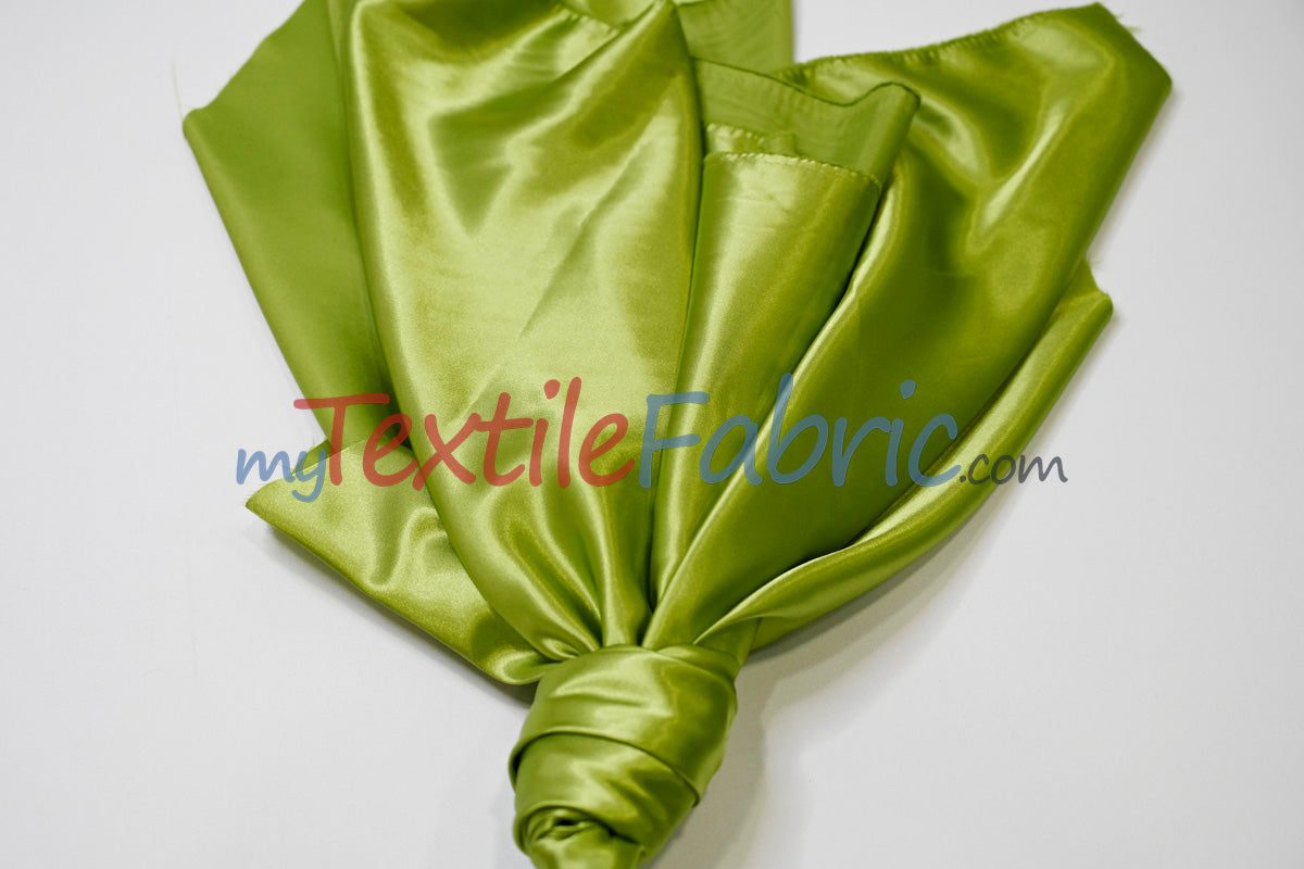 Stretch Charmeuse Satin Fabric | Soft Silky Satin Fabric | 96% Polyester 4% Spandex | Multiple Colors | Yards & Bolts
