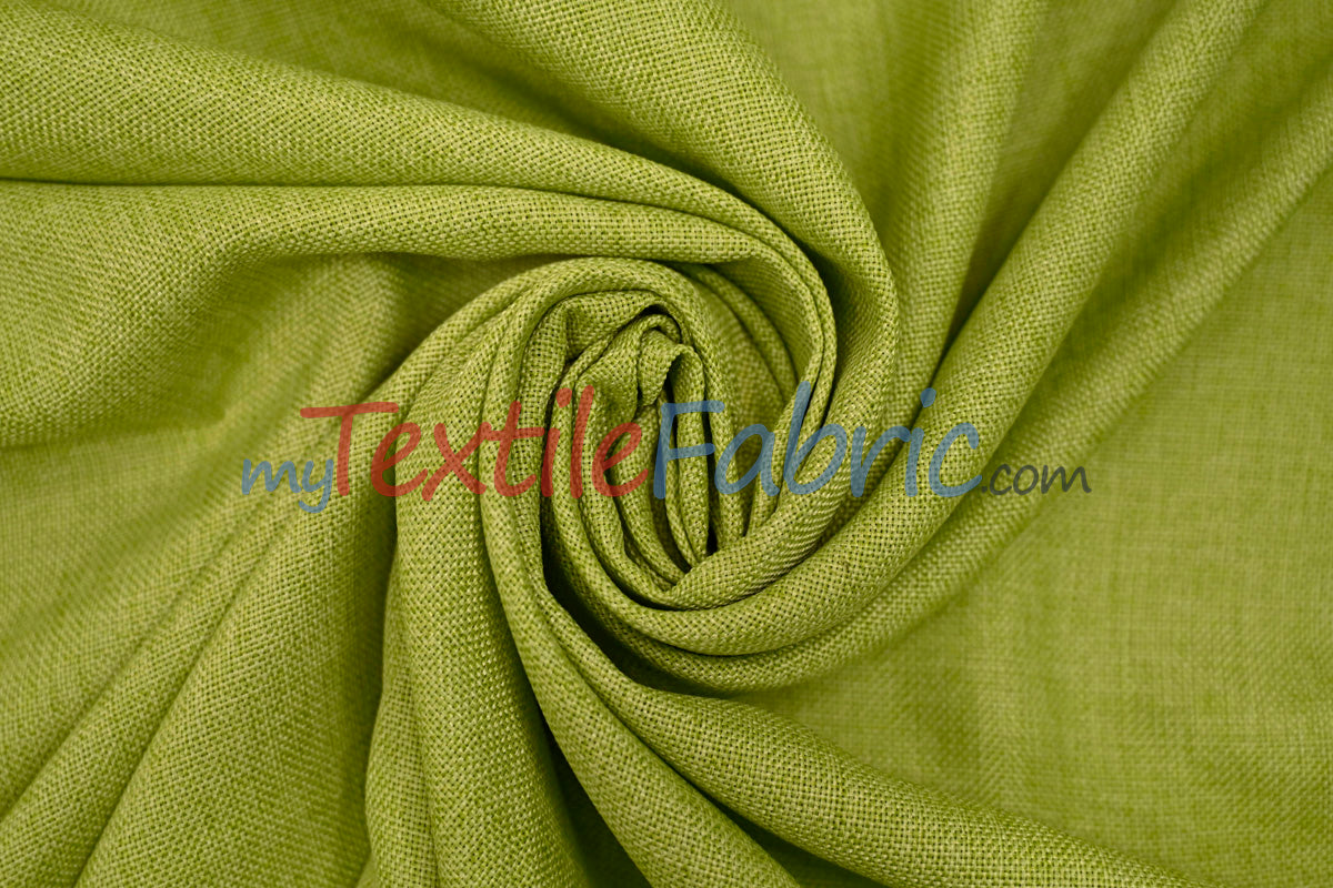 Vintage Linen Fabric | Imitation Burlap Fabric | 60" Wide | Faux Burlap | Vintage Rustic Natural Look Burlap | Washable Burlap Fabric for Decor |