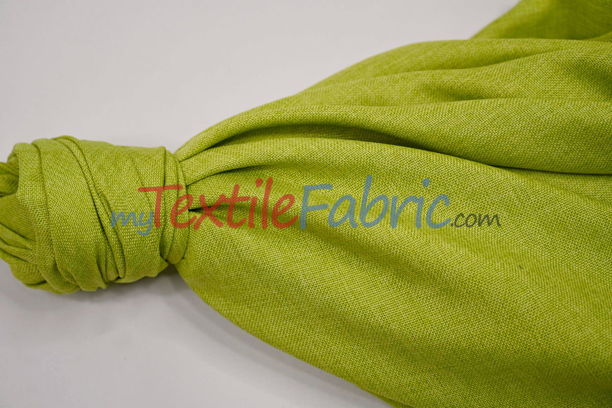 Vintage Linen Fabric | Imitation Burlap Fabric | 60" Wide | Faux Burlap | Vintage Rustic Natural Look Burlap | Washable Burlap Fabric for Decor |