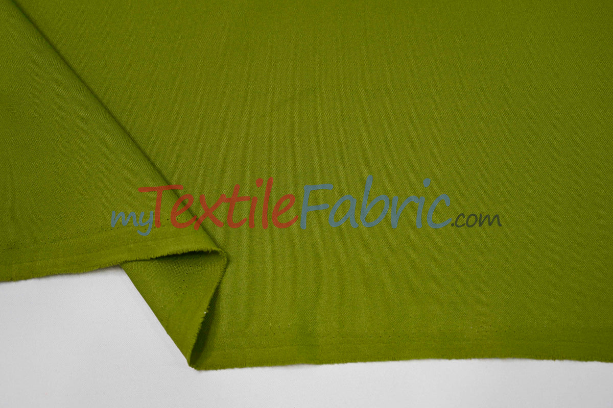 60" Wide Polyester Fabric Yards and Bolts | Visa Polyester Poplin Fabric | Basic Polyester for Tablecloths, Drapery, and Curtains