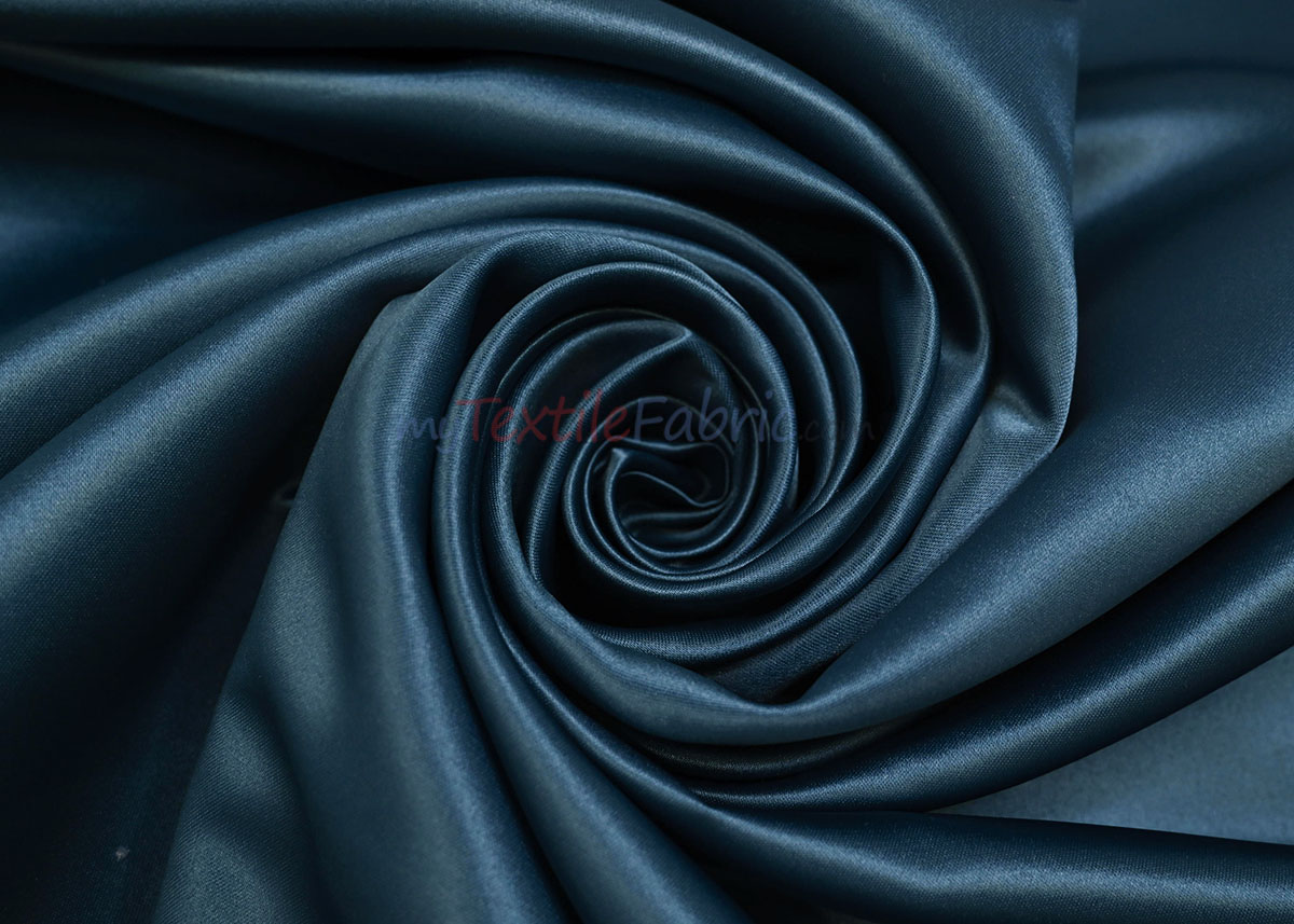 Lamour Satin Fabric | Polyester Matte Satin | Peau De Soie | 60" Wide | Wedding Dress, Tablecloth, Multiple Colors
