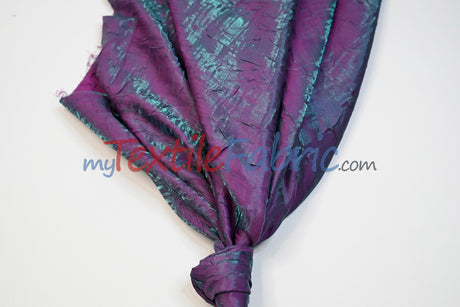 Iridescent Crush Shimmer Fabric | Iridescent Fabric | 54" Wide | Multiple Colors | Yards & Bolts