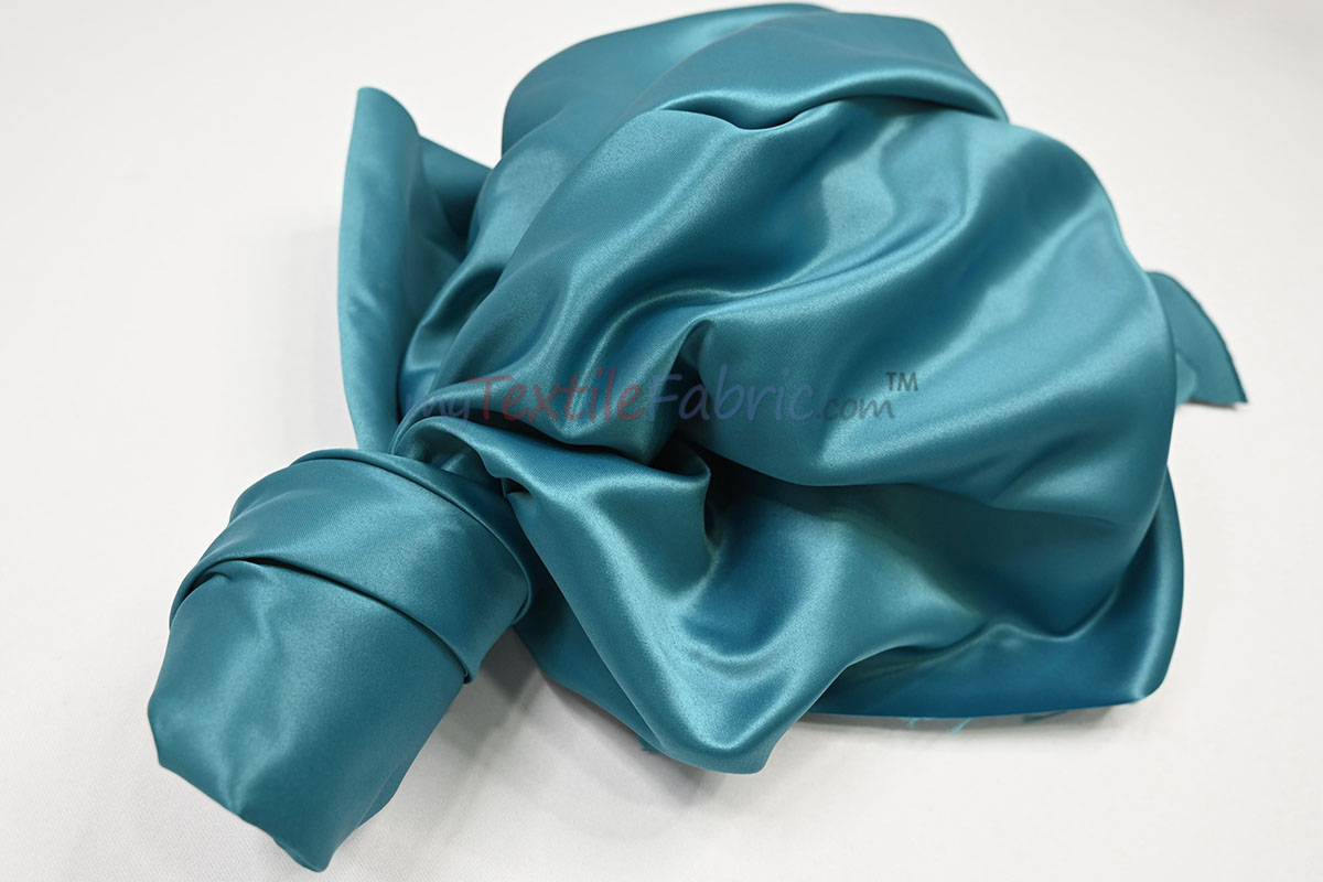 Lamour Satin Fabric | Polyester Matte Satin | Peau De Soie | 60" Wide | Wedding Dress, Tablecloth, Multiple Colors