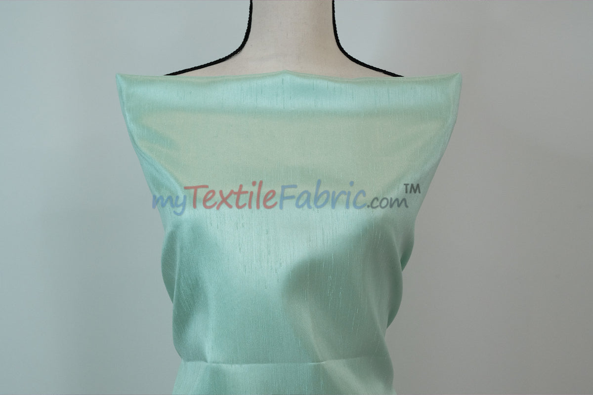 Shantung Satin Fabric | Satin Dupioni Silk Fabric | 60" Wide | Multiple Colors | Yards & Bolts