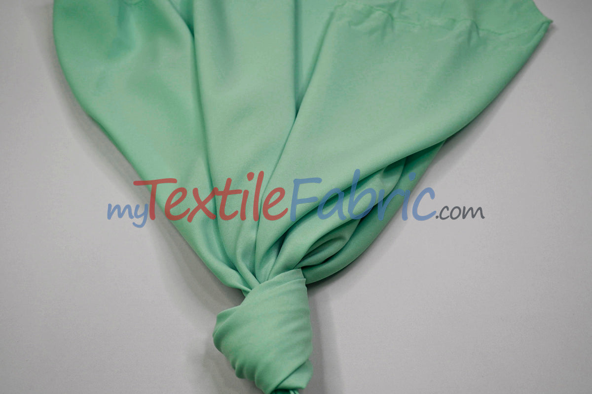 60" Wide Polyester Fabric Yards and Bolts | Visa Polyester Poplin Fabric | Basic Polyester for Tablecloths, Drapery, and Curtains