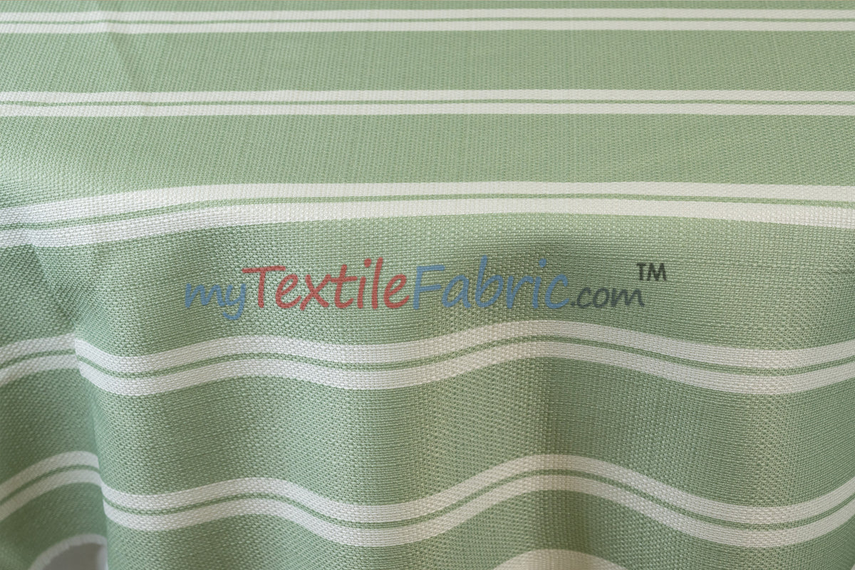 Monarch Stripe Fabric by the Yard | 100% Polyester | 60" Wide |