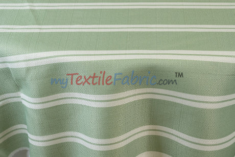 Monarch Stripe Fabric by the Yard | 100% Polyester | 60" Wide |