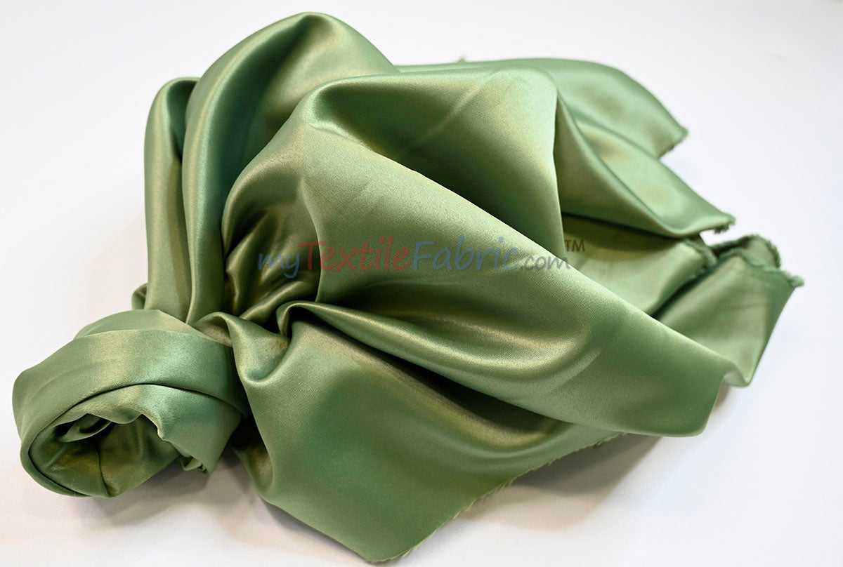 Lamour Satin Fabric | Polyester Matte Satin | Peau De Soie | 60" Wide | Wedding Dress, Tablecloth, Multiple Colors